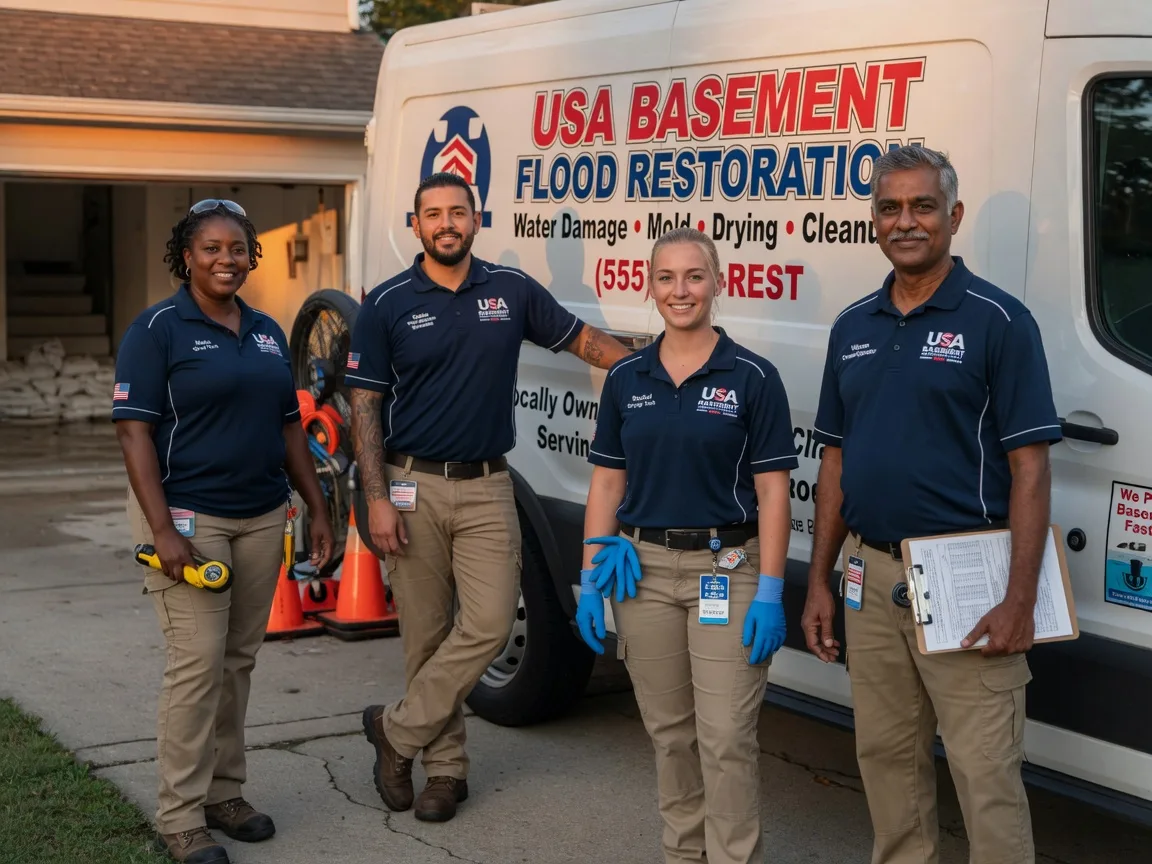 Basement Flood Cleanup company in Burbank, WA