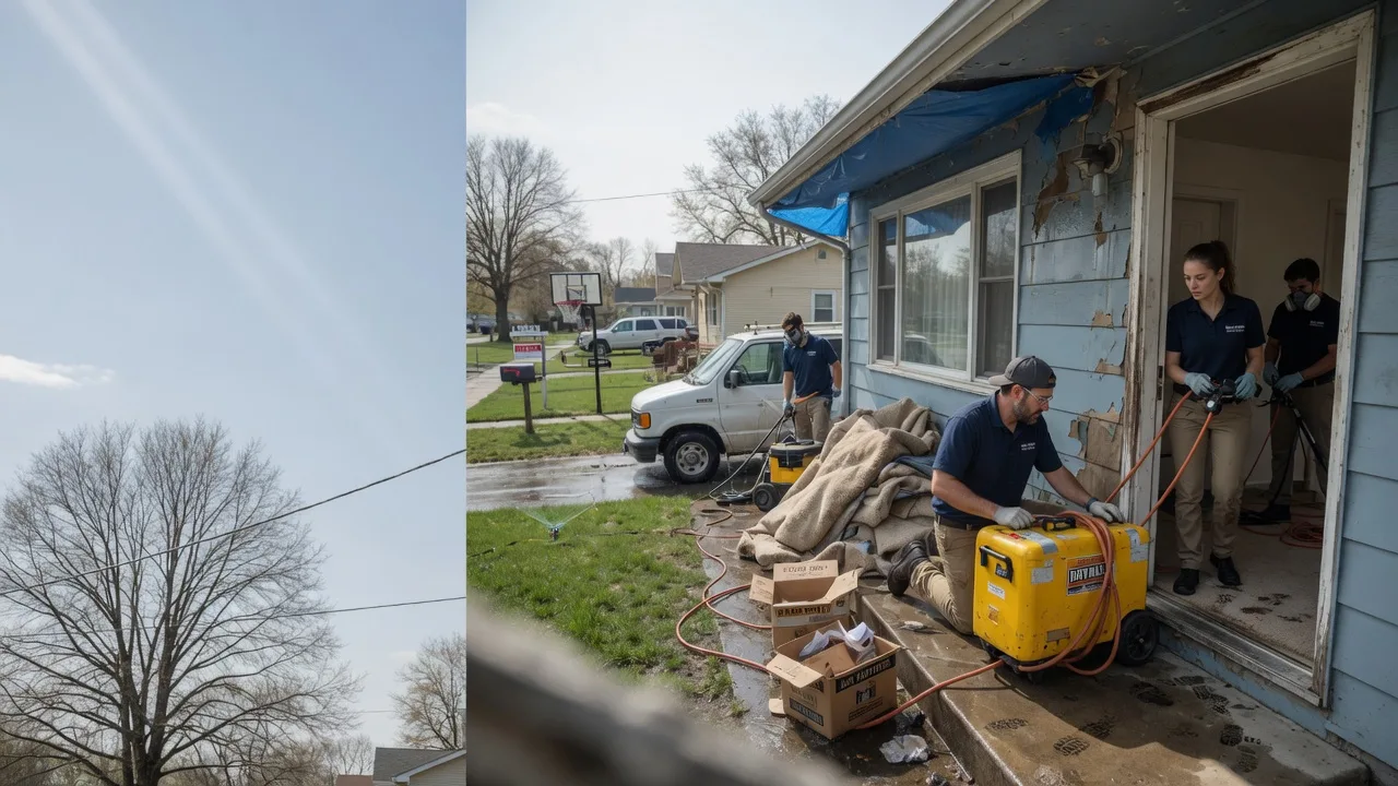 Basement Flood Cleanup in Burbank, WA near me